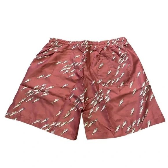 NEW - Men’s Loose Quick Dry Lightweight Beach Short Trunks with Drawstring XL - Picture 6 of 11